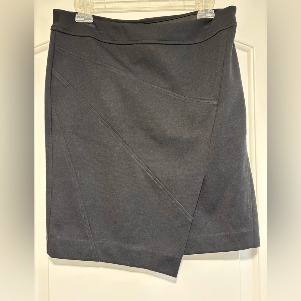 Vera Wang Black Asymmetrical Skirt
